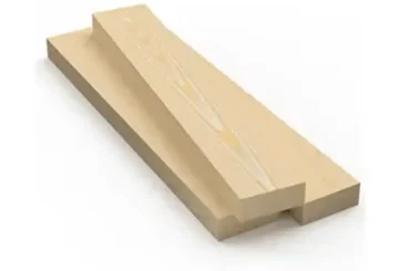 Обрезная доска из осины 50x100x6000 мм